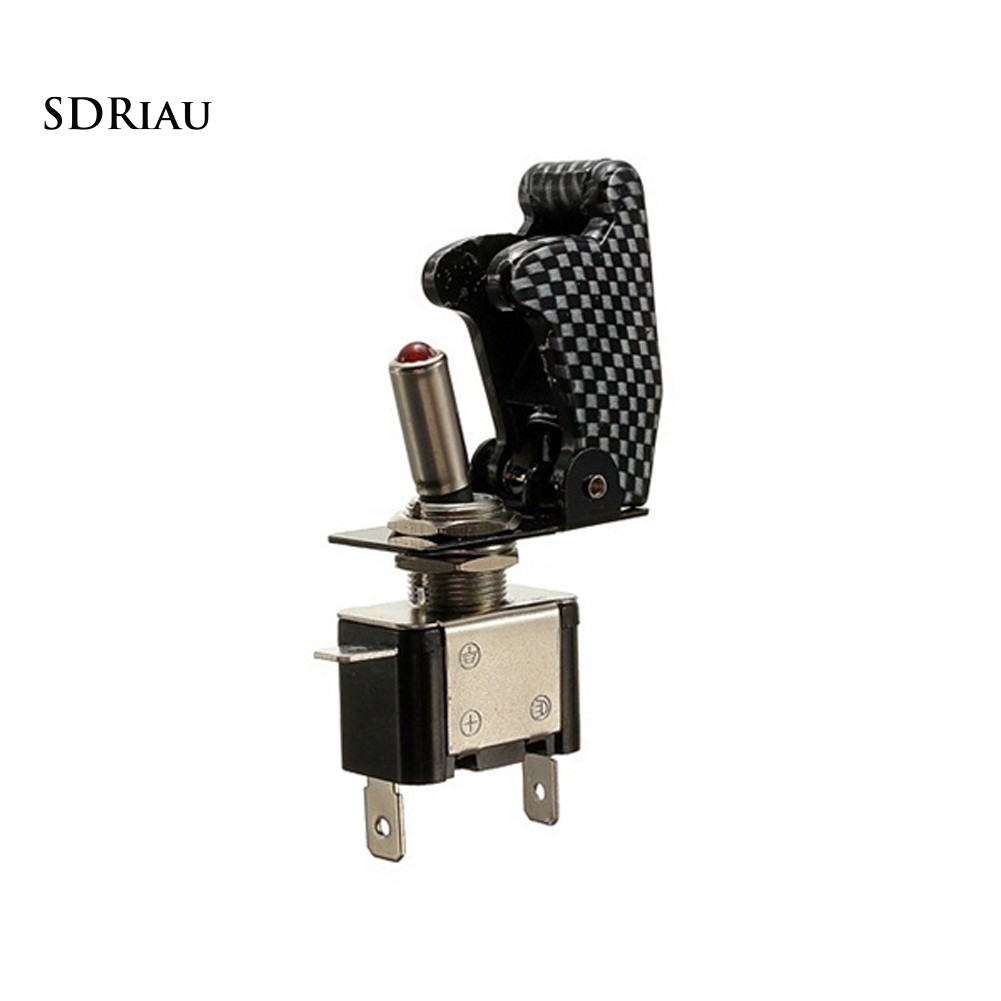 Công Tắc On / Off Có Đèn LED 12V 20A Cho Xe Hơi