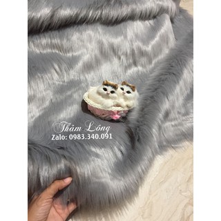 THẢM CHỤP ẢNH - XÁM ĐÁ DÀI MỊN