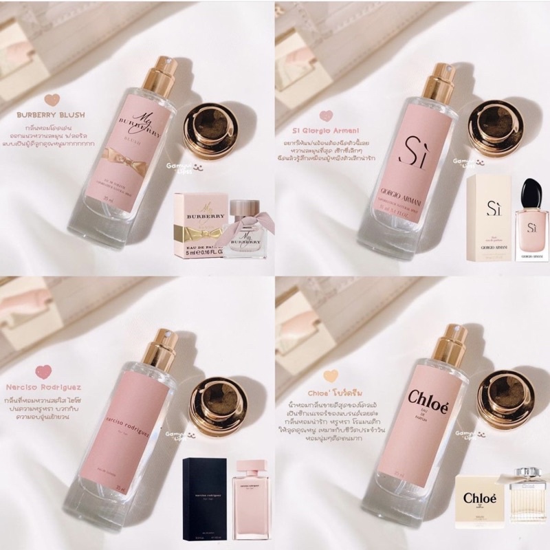 Tinh Dầu Nước Hoa PERFUME BRAND Thái Lan Dupe Mùi Các Brand