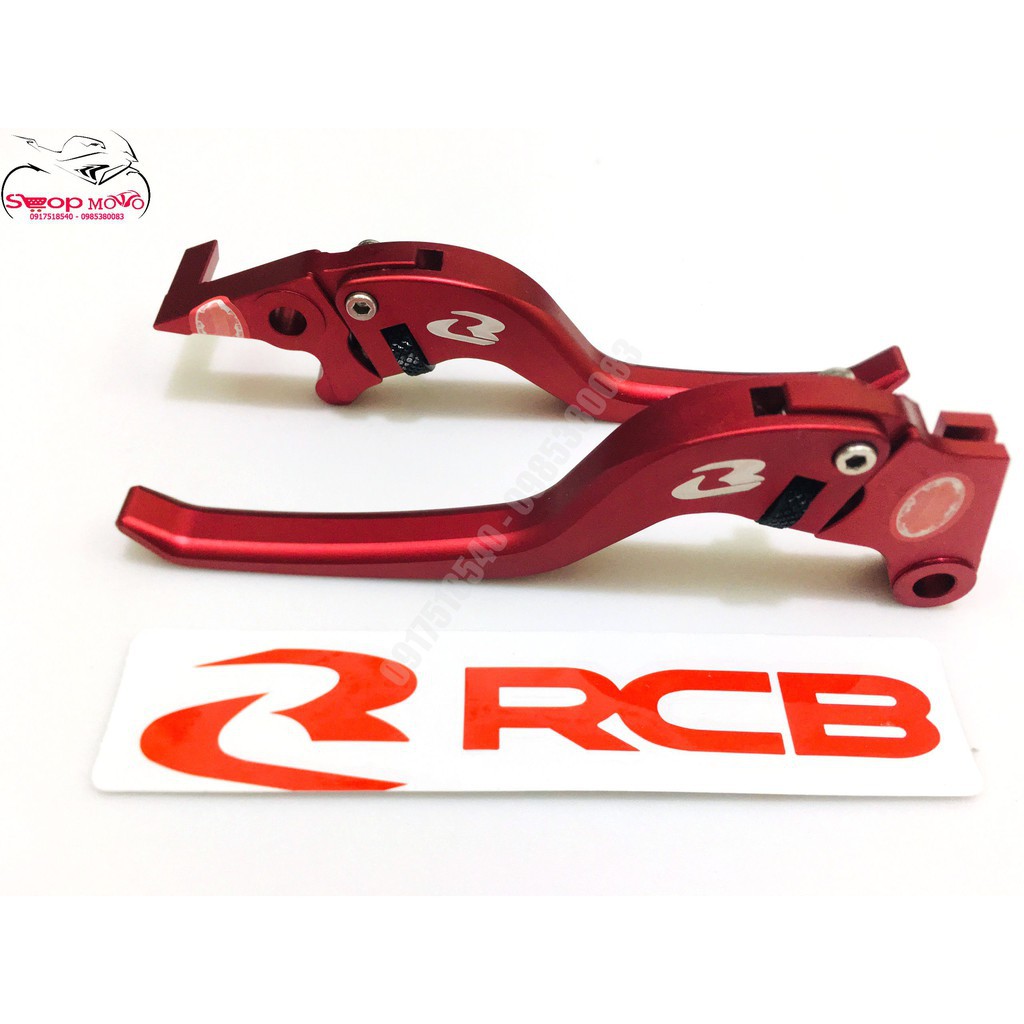 Tay thắng RCB Eplus Lever cho EX 135,EX 150, Sh, NVX, Winner full box hàng có tem chính hãng racing boy