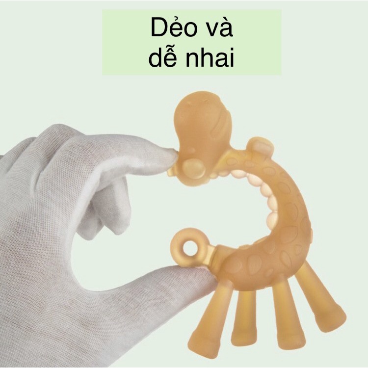 [Siêu rẻ] Gặm nướu hươu cao cổ giảm ngứa lợi cho bé