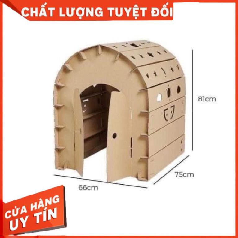 Nhà lắp ghép nhà giấy carton 5 Lớp Chắc Chắn -Đồ chơi phát triển sáng tạo tư duy cho bé