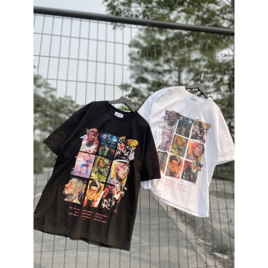 Áo thun ngắn tay oversize RAPPERS