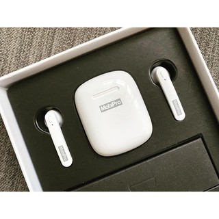 Tai nghe Bluetooth Airbudz chính hãng MobiPro tuyệt đỉnh chất âm - Bảo hành 1 đổi 1