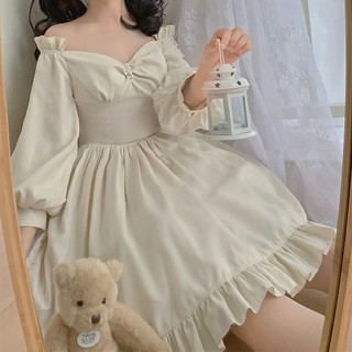 Váy babydoll công chúa ngọt ngào bồng bềnh Lolita cực dễ thương(có ảnh thật )