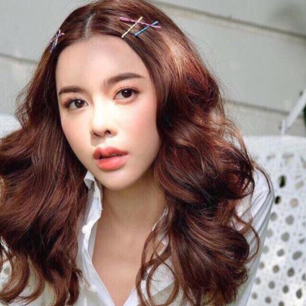 Sét 50-60 kẹp tăm / kẹp kim loại mix màu Hàn Quốc