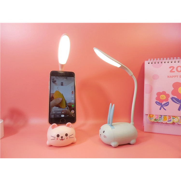 Đèn học để bàn chống cận, đèn led hình thú dễ thương có thể dùng làm đèn ngủ