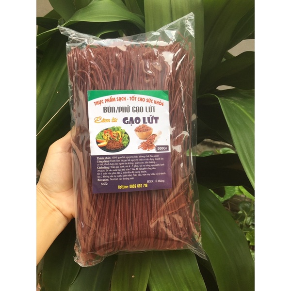 Bún/Phở gạo lứt đỏ ăn kiêng giảm cân
