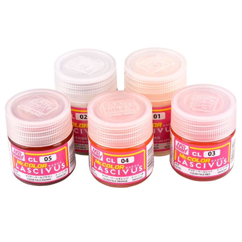 Sơn màu da nhân vật gốc dầu Mr Color Lascivus CL01~CL06 Mr Hobby - Sơn Mô Hình