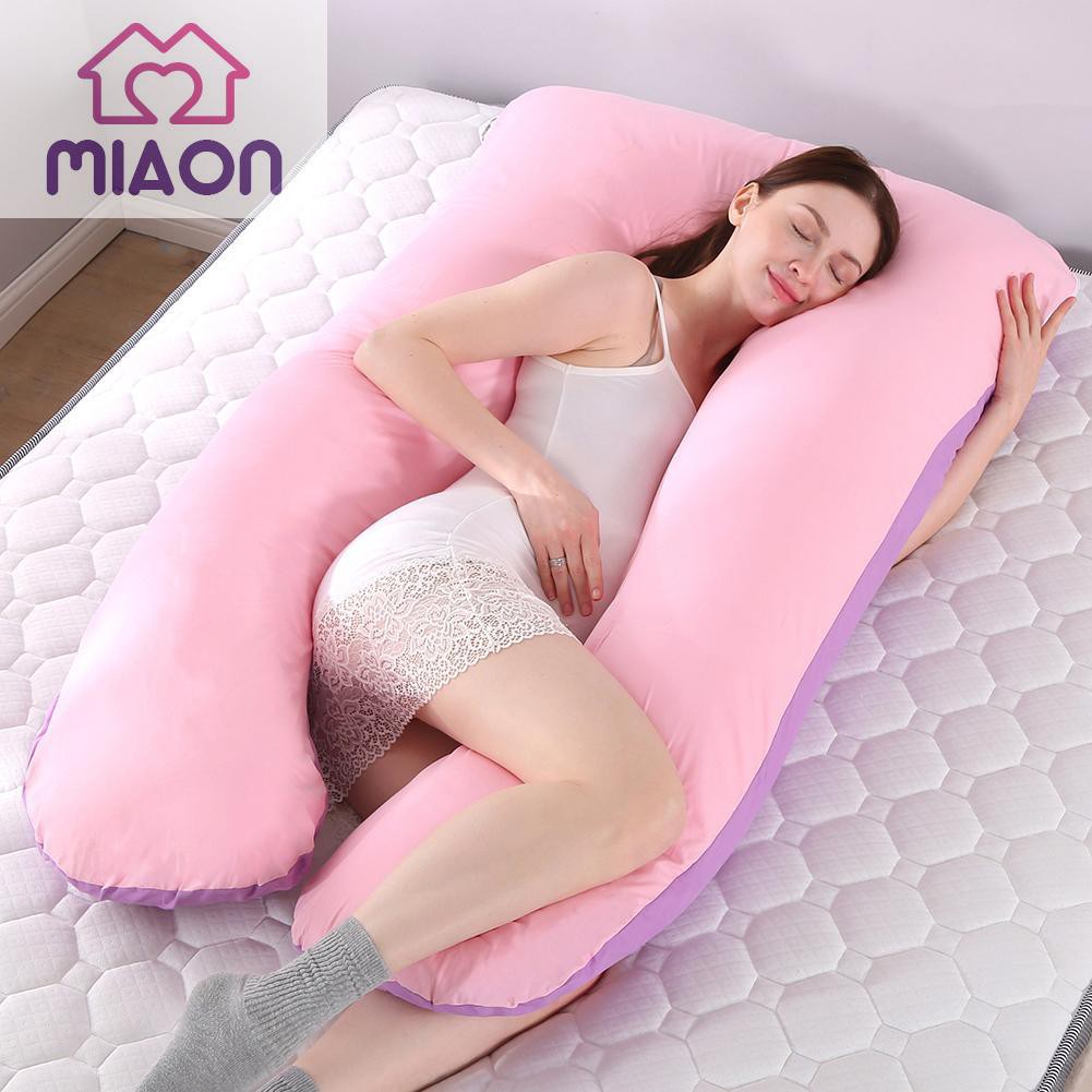 Vỏ Gối Cotton Chữ U Đa Năng Cho Phụ Nữ Mang Thai