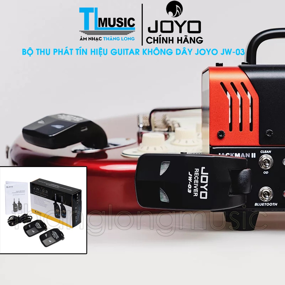  Joyo JW-03 - Bộ Thu Phát Tín Hiệu Guitar Không Dây Joyo JW03 