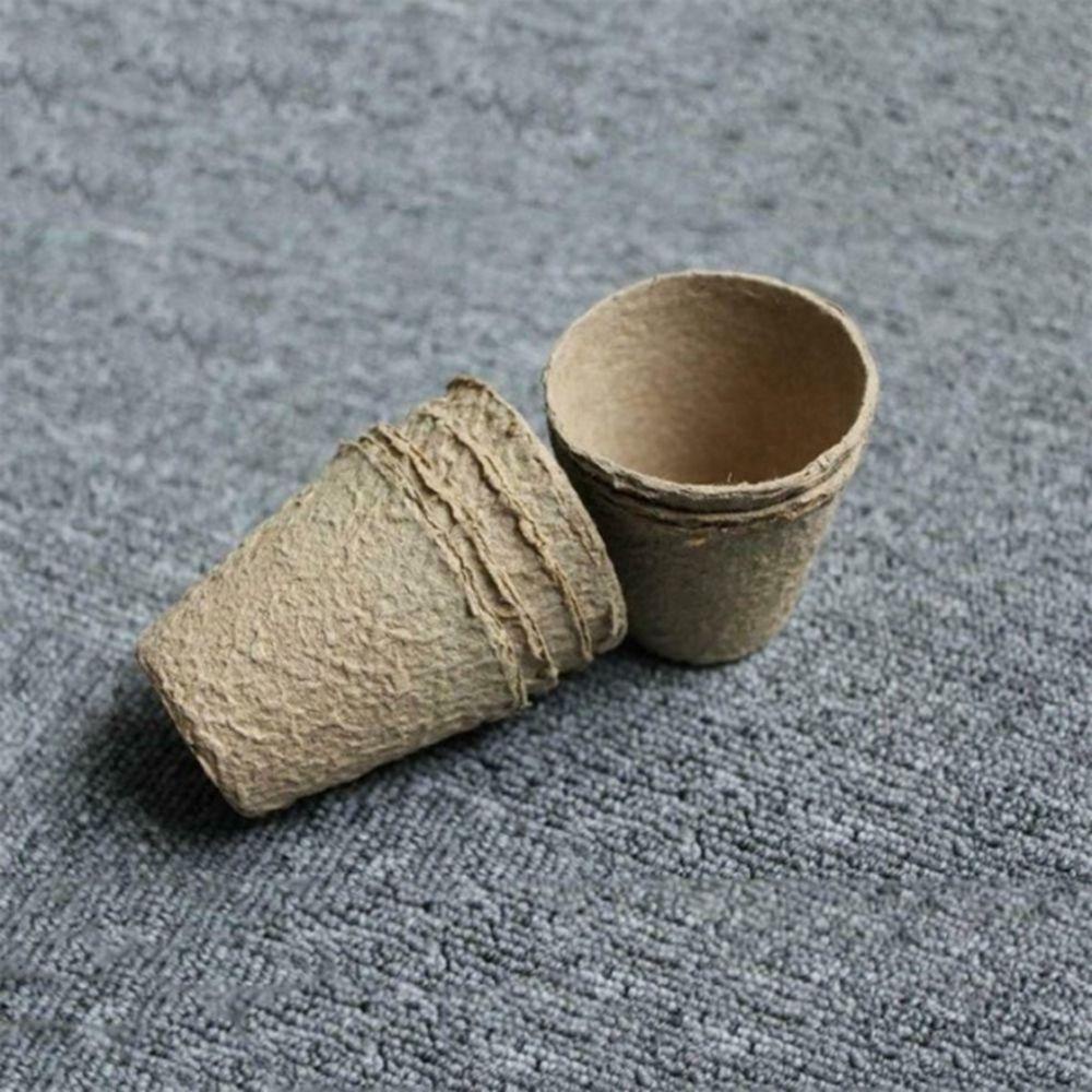Chậu Trồng Cây Phân Hủy Sinh Học Hình Tròn