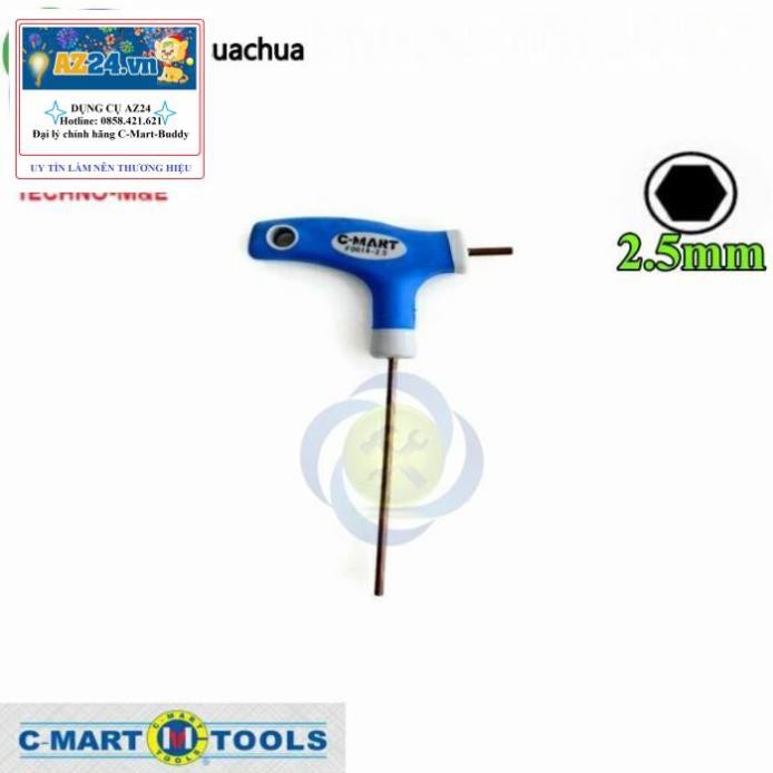 Lục giác T C-mart F0014-2.0  F0014-2.5 F0014-3.0  F0014-4.0 F0014-5.0 F0014-6.0  F0014-8.0 ngoisaoleloi1808