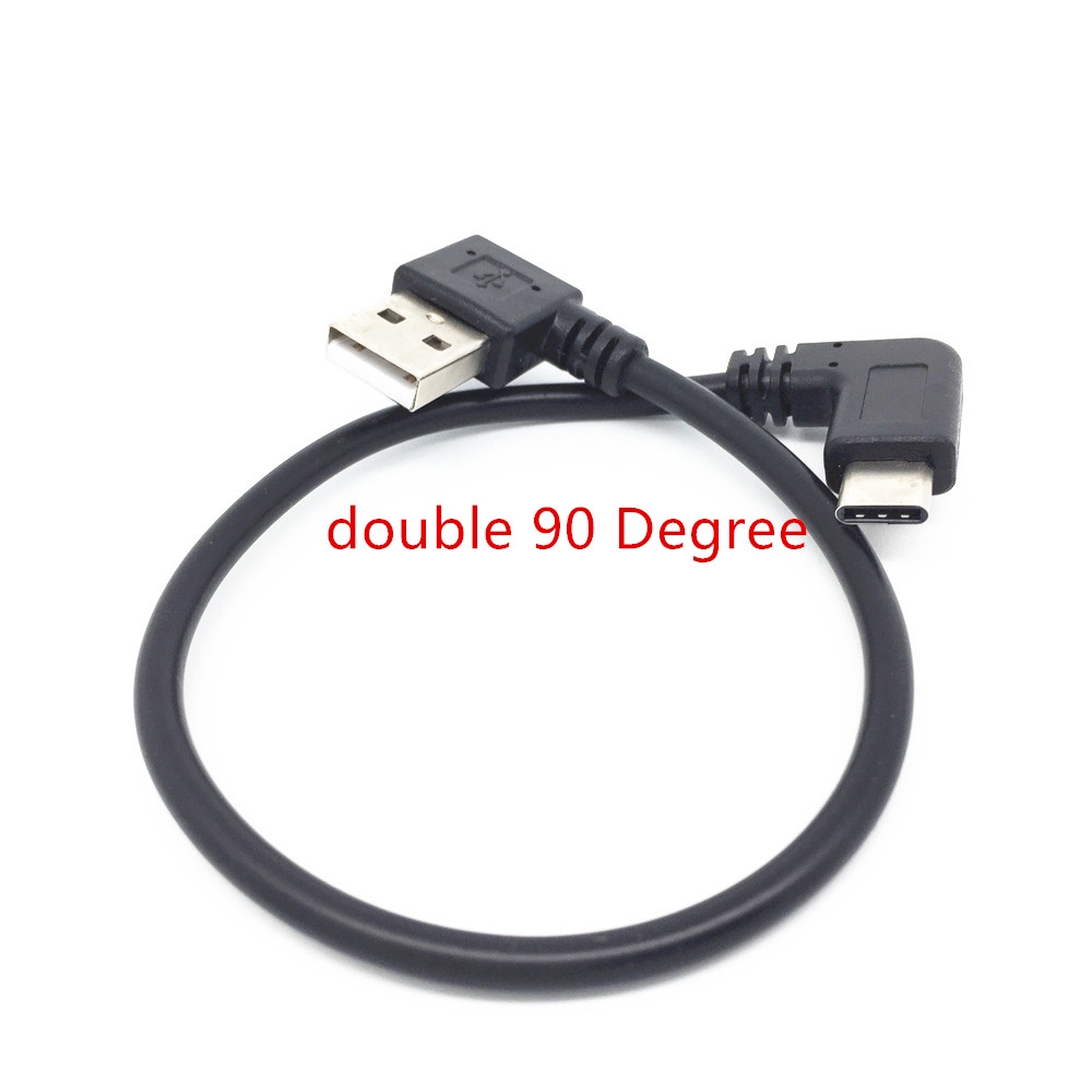 Cáp USB Type C góc 90 độ Cáp USB Type-c cho HTC U11 MẮT, U11 +, U11 LIFE, U11, U U UITA, U PLAY, Bol