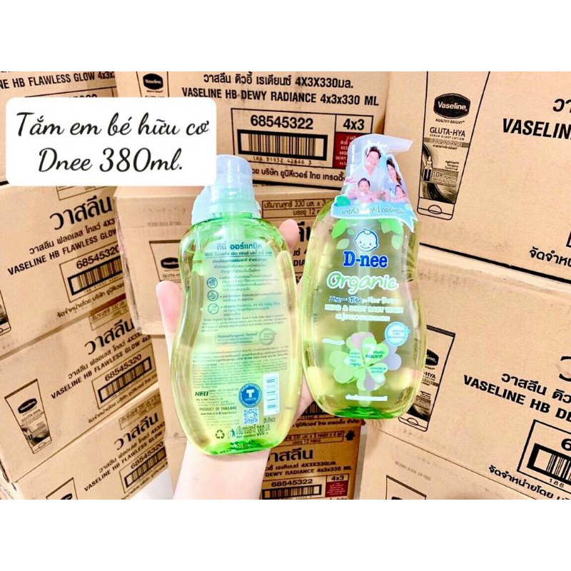 Tắm gội Dnee Organic cho bé