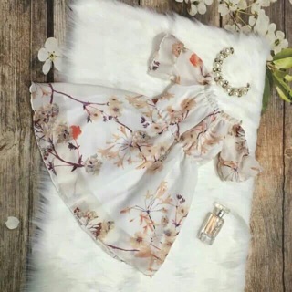 Combo 3 đầm voan 2 lớp cho bé