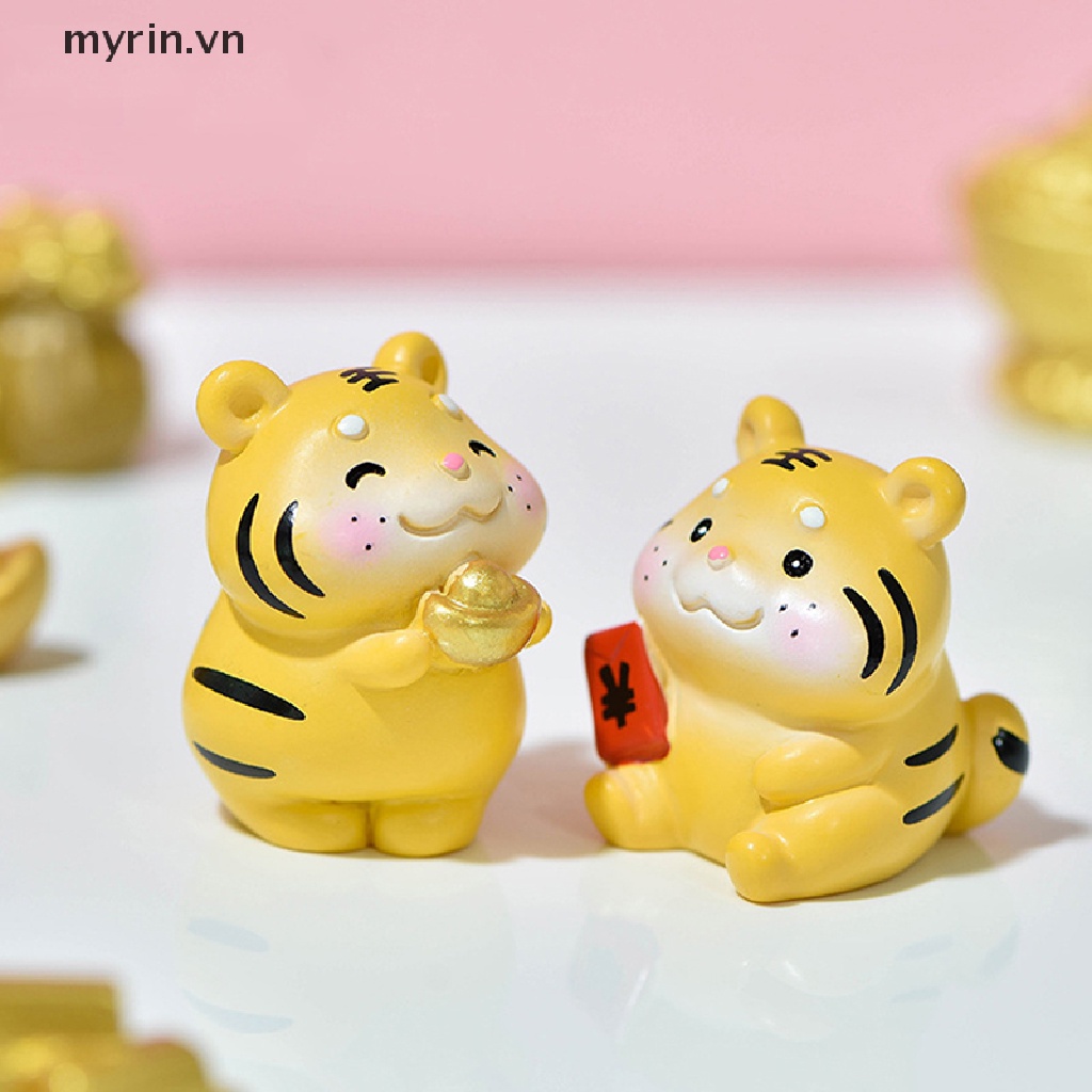 Myrin Đồ trang trí Chú Hổ Mini Trang Trí Sân Vườn Thu Nhỏ DIY