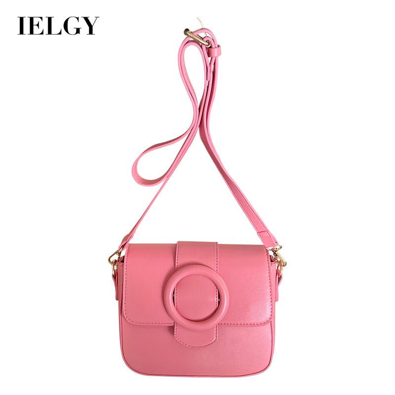 Túi Đeo Chéo Hình Vuông Nhỏ Khóa Nam Châm Đôi Tươi Mới Cho Nữ