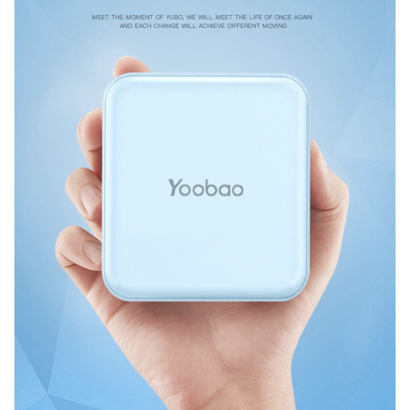 SẠC DỰ PHÒNG YOOBAO 10000 mAh + tặng kèm túi và dây sạc