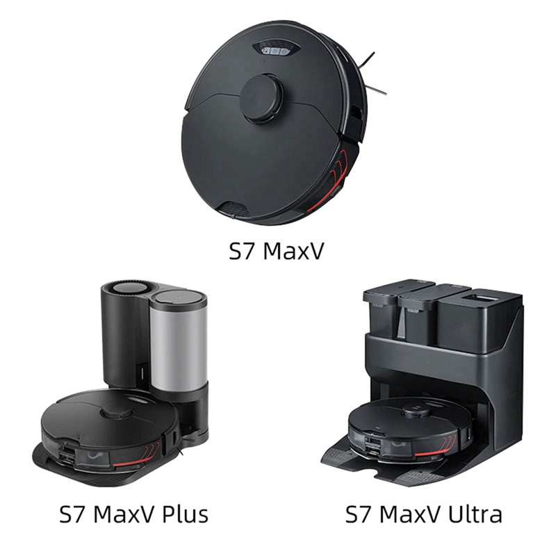 Túi Lọc Chổi Quét Chính &amp; Chổi Quét Chính Cho Robot Hút Bụi Roborock S7 MaxV Ultra / S7 MaxV / Plus G10S Pro Q7