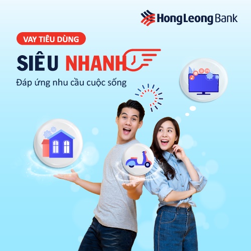 E-Voucher Vay Tiêu Dùng Siêu Nhanh tại ngân hàng Hong Leong Việt Nam