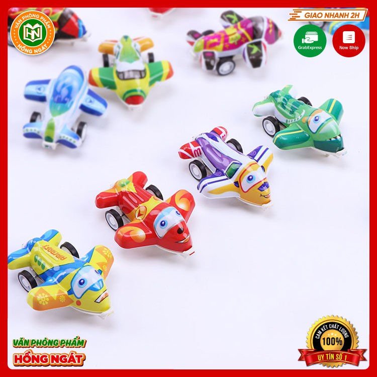 Đồ chơi trẻ em máy bay mini vặn dây cót chạy đà cho bé dùng để làm quà tặng học sinh trong học tập DC06