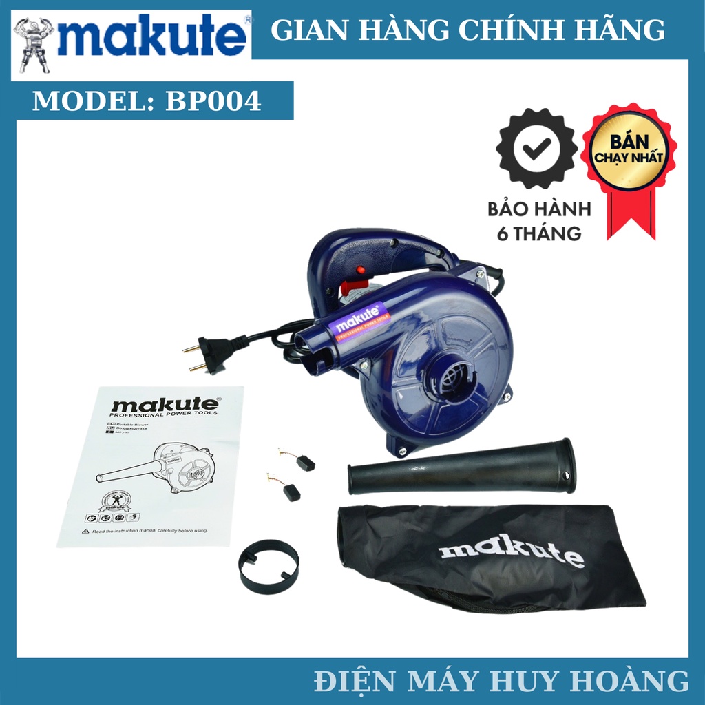 Máy thổi hút bụi 2 chế độ Makute PB004 công suất 600W