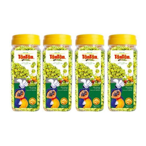 Combo 4 hủ Đậu Phộng Rau Cải Tân Tân 190g