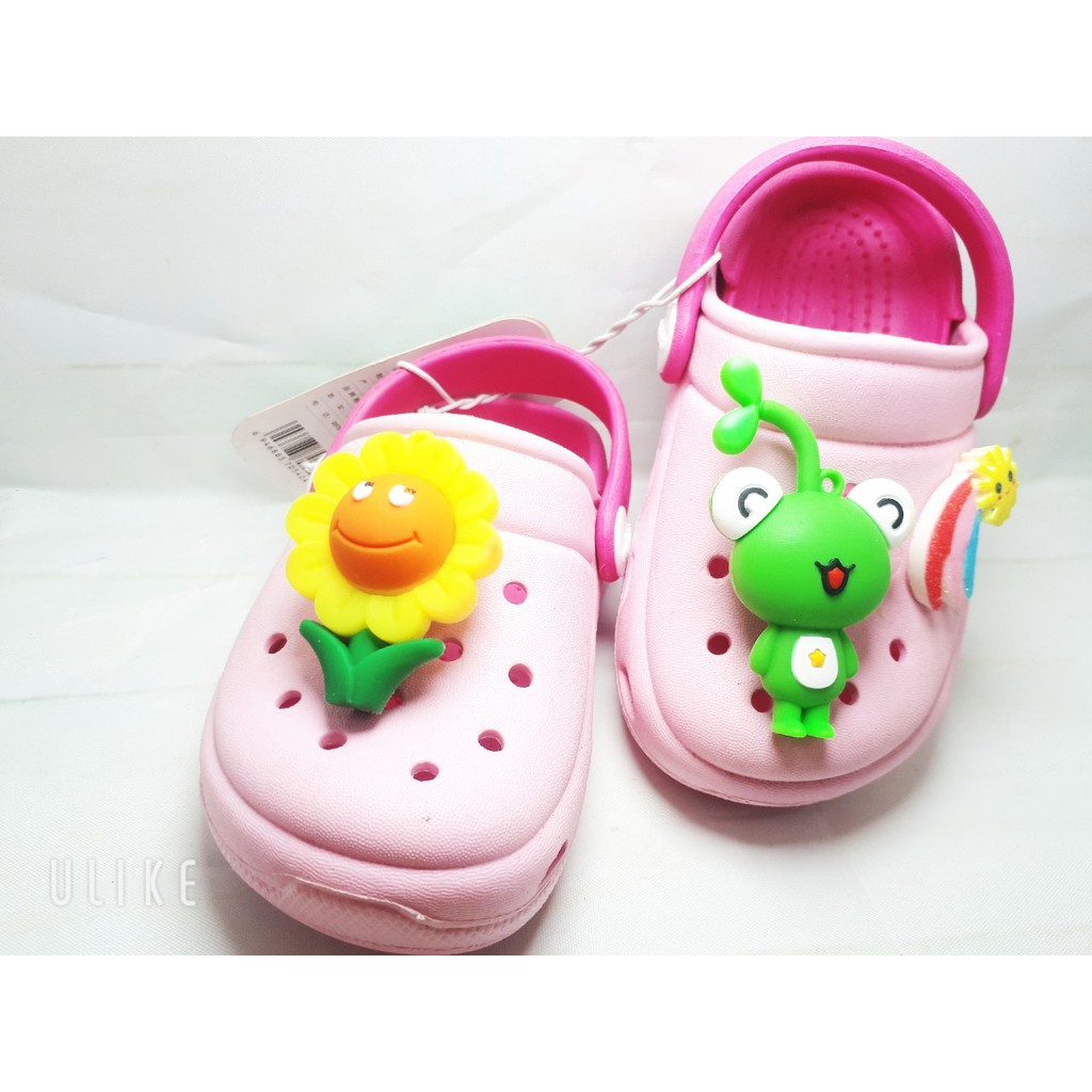 STICKER JIBBITZ gắn dép crocs, dép sục trẻ em 4D nhân vật hoạt hình 5 loại TO/ BIG/ LỚN