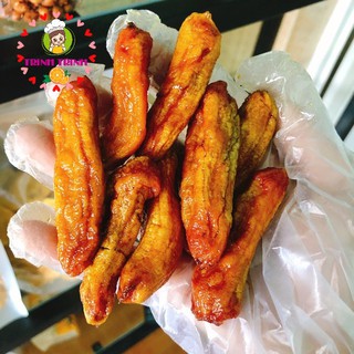 HŨ 500G CHUỐI SẤY DẺO NGUYÊN TRÁI ĐẶC SẢN BẾN TRE
