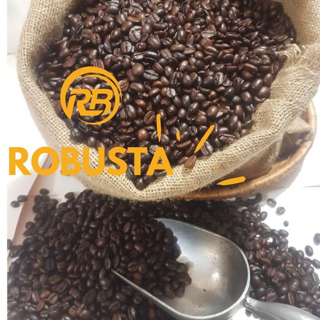 Cafe rang xay nguyên chất, cafe robusta tẩm bơ 500g