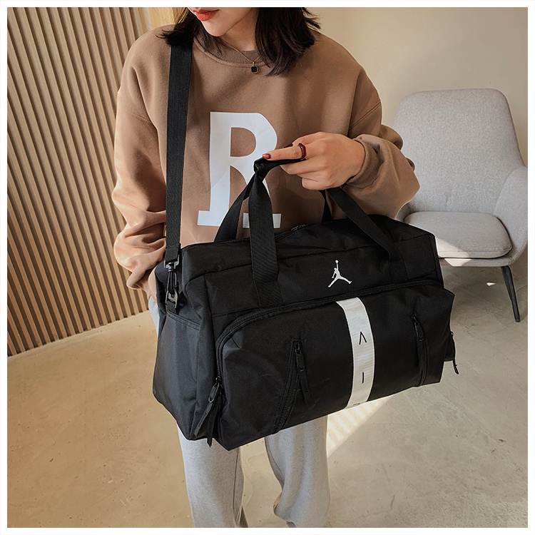 Túi Du Lịch Đeo Vai Dung Tích Lớn Phong Cách Hàn Quốc Chống Mài Mòn NI * KE