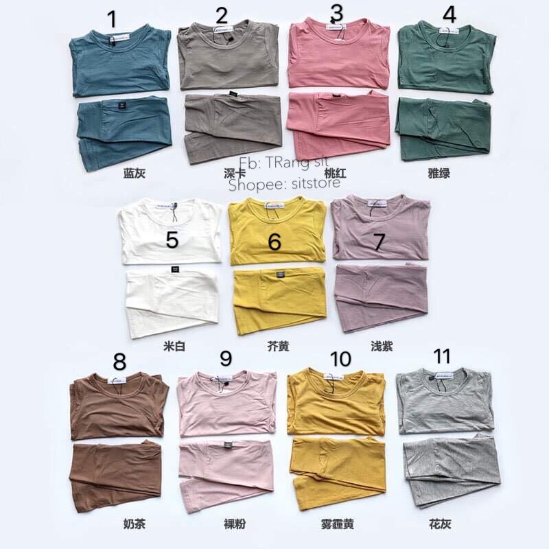 Set bộ cạp cao Minky mom xuất Hàn cao cấp