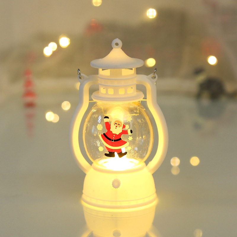 Đèn Ngủ Để Bàn Hình Ông Già Noel Phong Cách Retro
