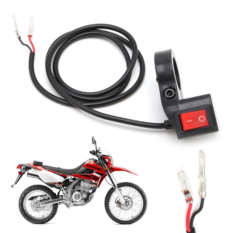 Công Tắc Bật/Tắt Đèn Sương Mù Gắn Tay Lái Xe Máy/Xe Đạp/Scooter 7/8''