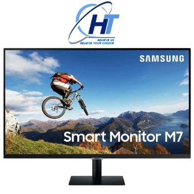 Màn Hình Thông Minh Smart Monitor Samsung LS32AM700UEXXV 32inch/UHD 4K (3840x2160) 8ms/60Hz/VA/Tích Hợp Loa/Hệ Điều Hành