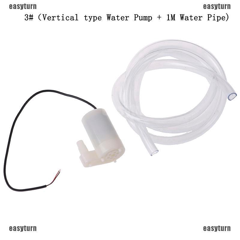🌸ĐẦY ĐỦ 🌸Mini micro submersible water pump DC 3-5V low noise brushless motor pump diy kit