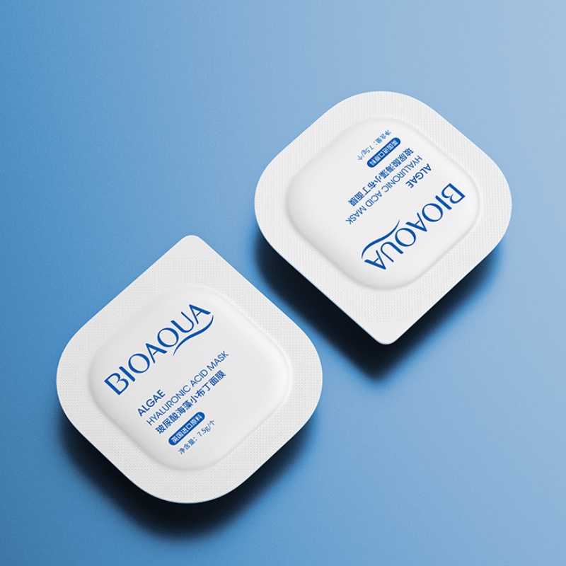 [Hàng mới về] Mặt nạ rong biển BIOAQUA hyaluronic acid dưỡng ẩm làm sáng da chất lượng cao
