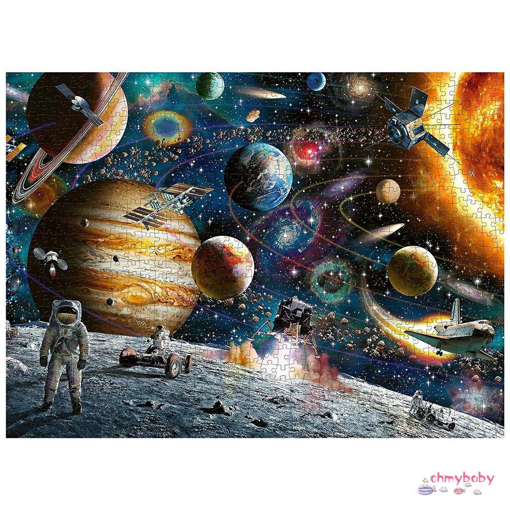 【OMB】 1000 Piece Jigsaw Puzzles For Students Puzzle Planets In Space Jigsaw Puzzle