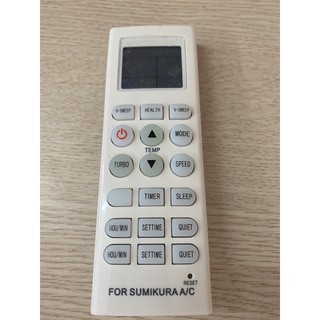 Điều khiển điều hòa Sumikura dài-Remote máy lạnh Sumikura