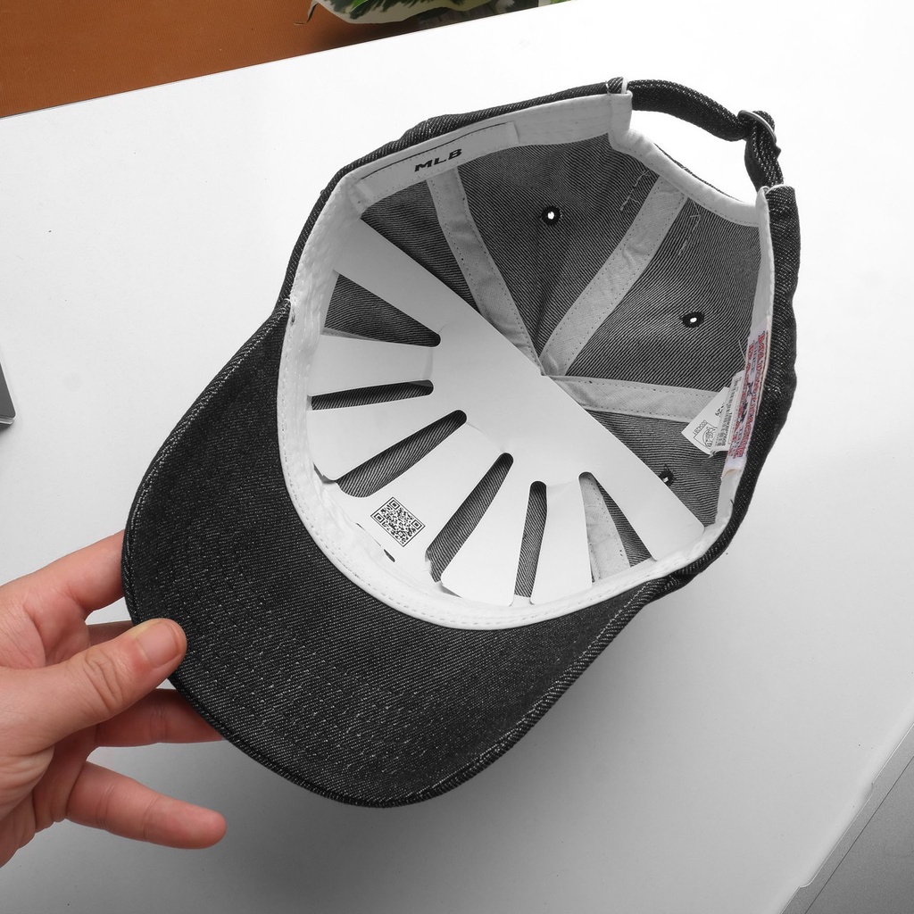 Nón kết, mũ lưỡi trai unisex chất liệu jean watt màu cá tính, logo thêu sắc nét NK1