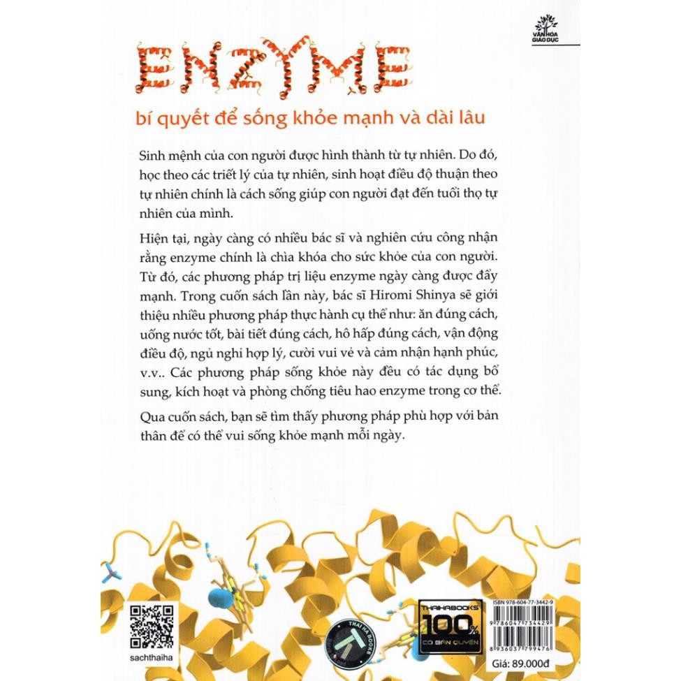 Sách: Nhân Tố Enzyme - Thực Hành [Thái Hà Books]