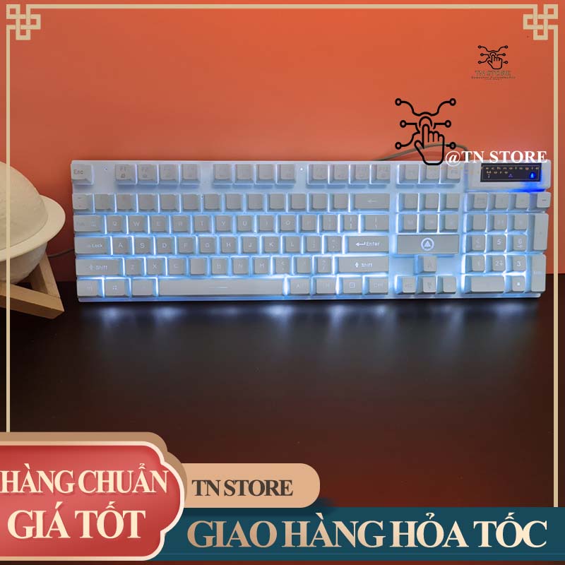 Bàn phím máy tính giả cơ gaming dễ thương giá rẻ có led nhiều màu  TN Store 500BFK
