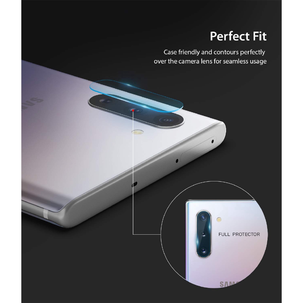 Bộ 3 miếng kính cường lực dán bảo vệ camera điện thoại Samsung Galaxy Note 10 10 Plus