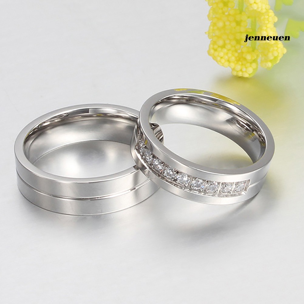 Nhẫn Đính Đá Thời Trang Dành Cho Các Cặp Đôi