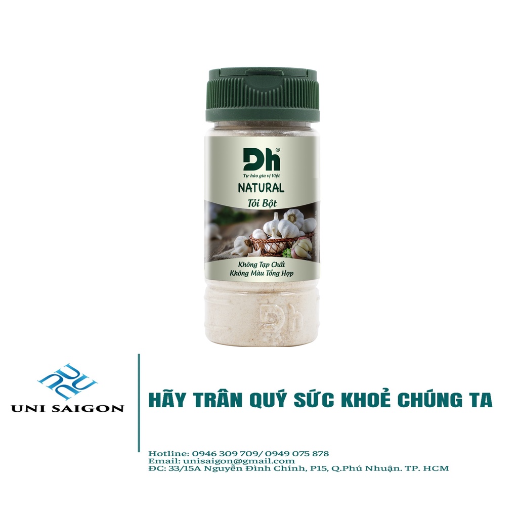 Tổng hợp Gia vị bột nguyên chất Natural DH Foods