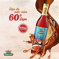 NƯỚC MẮM CÁ CƠM THUẬN PHÁT 60 ĐỘ 500ML