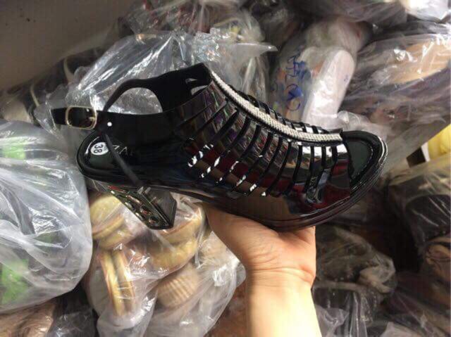 Sandal da cao cấp 7cm