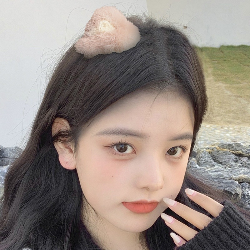 Kẹp Tóc Hình Tai Thú Hoạt Hình Dễ Thương Cho Bé Gái