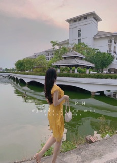 Váy tơ bèo ngắn